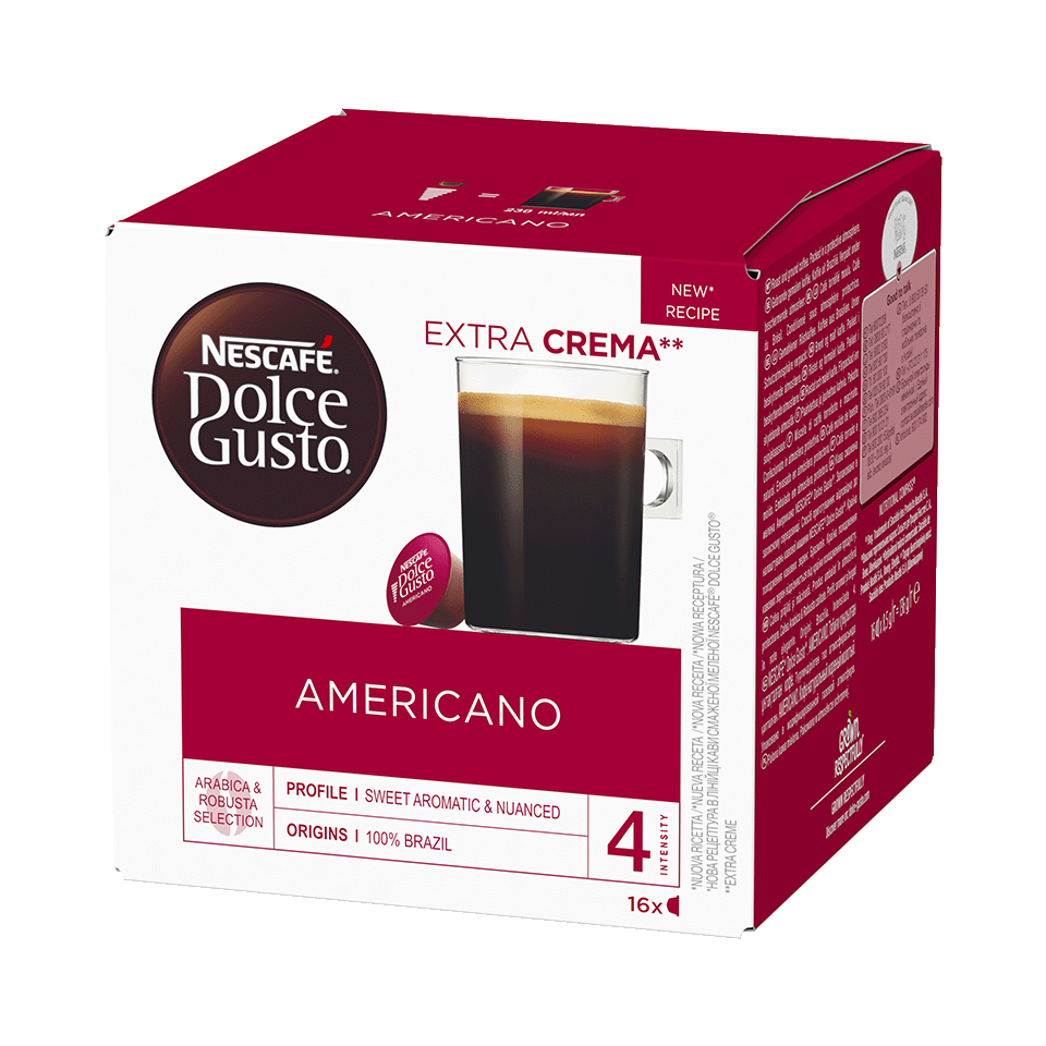 Капсули Дольче Густо Американо | Nescafé® UA